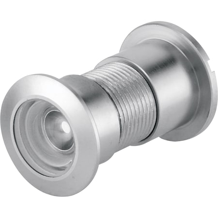 Prime-Line 1 in., Satin Nickel, 130 Degree Door Viewer U 10314